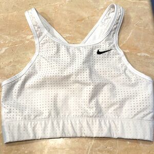 Preowned Nike Womens sports bra / white / size small